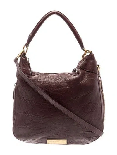 Pre-owned Marc By Marc Jacobs Leather Shoulder Bag In Red