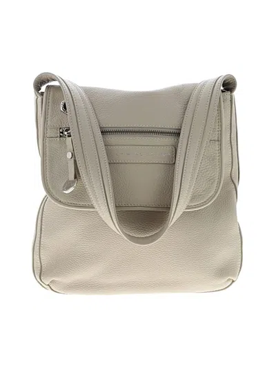 Pre-owned Marc By Marc Jacobs Leather Shoulder Bag In White