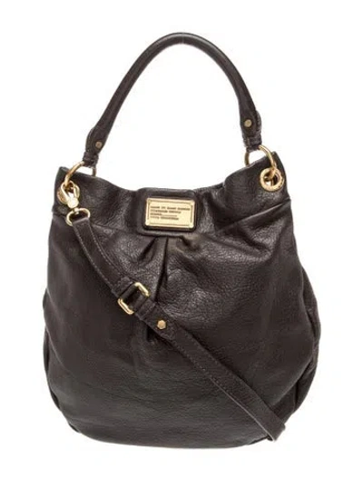 Pre-owned Marc By Marc Jacobs Leather Top Handle Bag In Brown