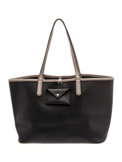 Pre-owned Marc By Marc Jacobs Leather Tote In Black