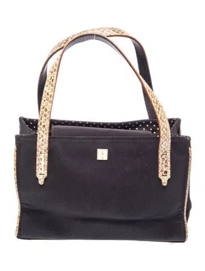 Pre-owned Marc By Marc Jacobs Leather Tote In Black