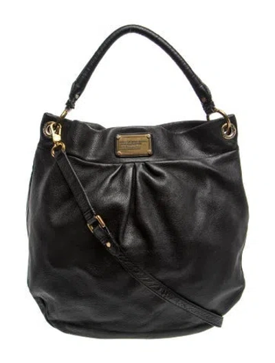 Pre-owned Marc By Marc Jacobs Leather Tote In Black