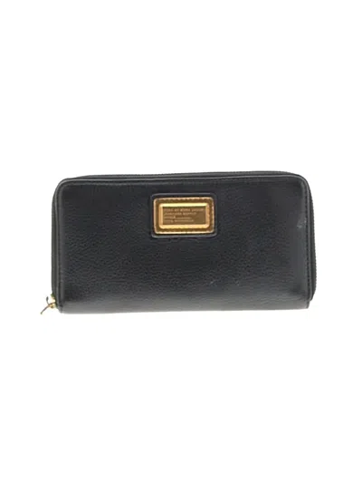 Pre-owned Marc By Marc Jacobs Leather Wallet In Black