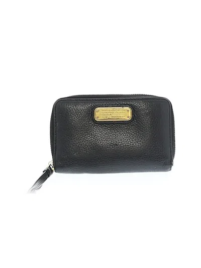 Pre-owned Marc By Marc Jacobs Leather Wallet In Black