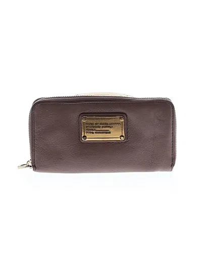 Pre-owned Marc By Marc Jacobs Leather Wallet In Brown