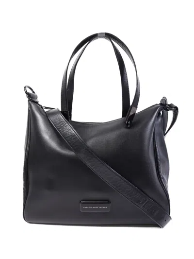 Pre-owned Marc By Marc Jacobs Ligero Ninja Tote Bag In Black