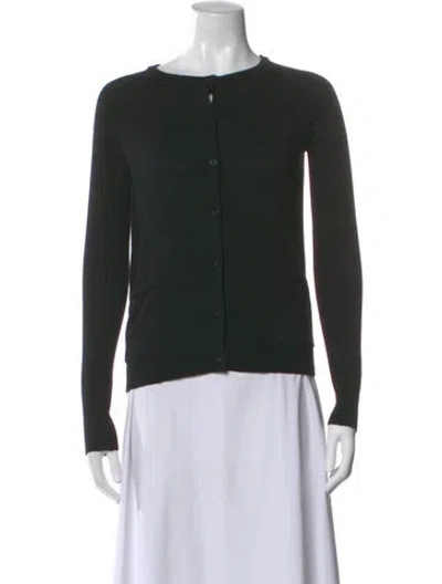 Pre-owned Marc By Marc Jacobs Merino Wool Crew Neck Sweater In Green