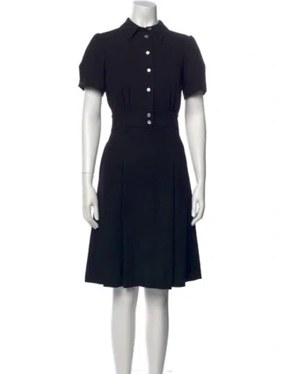 Pre-owned Marc By Marc Jacobs Midi Length Dress In Black