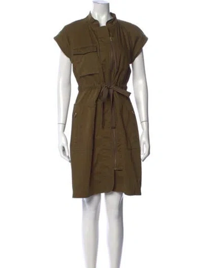 Pre-owned Marc By Marc Jacobs Mini Dress In Green