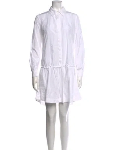 Pre-owned Marc By Marc Jacobs Mini Dress In White