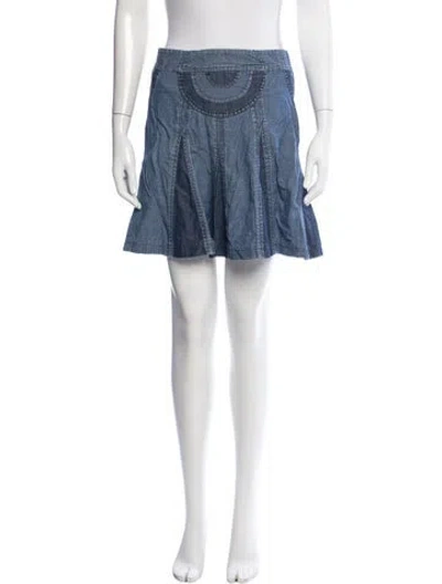 Pre-owned Marc By Marc Jacobs Mini Skirt In Neutral