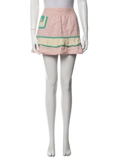 Pre-owned Marc By Marc Jacobs Mini Skirt In Pink
