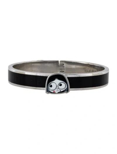 Pre-owned Marc By Marc Jacobs Miss Marc Bangle Bracelet, 6.25" In Multi