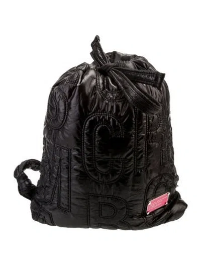 Pre-owned Marc By Marc Jacobs Nylon Backpack In Black