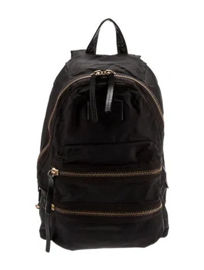 Pre-owned Marc By Marc Jacobs Nylon Backpack In Black