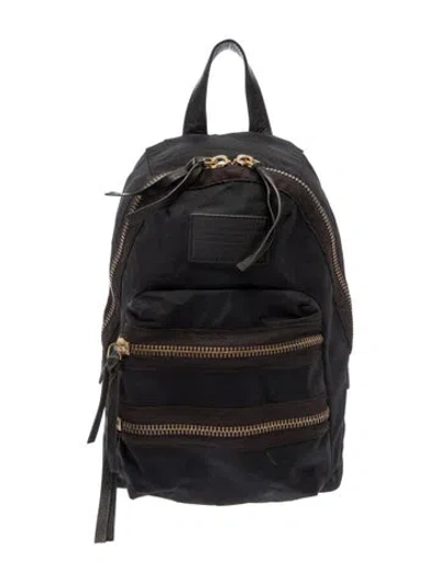 Pre-owned Marc By Marc Jacobs Nylon Backpack In Black