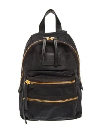 Pre-owned Marc By Marc Jacobs Nylon Backpack In Black