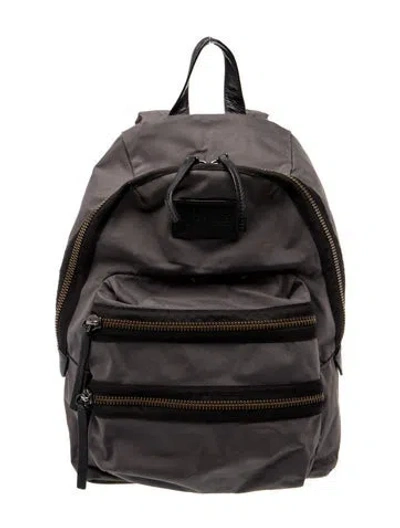 Pre-owned Marc By Marc Jacobs Nylon Backpack In Gray