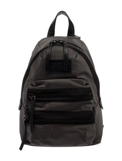 Pre-owned Marc By Marc Jacobs Nylon Backpack In Gray