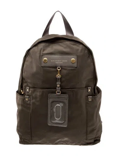 Pre-owned Marc By Marc Jacobs Nylon Backpack In Neutral