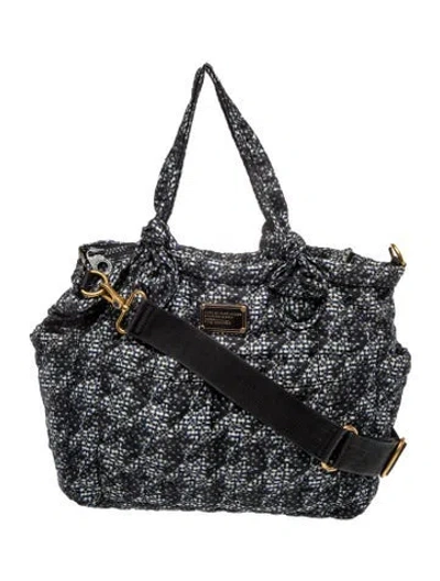 Pre-owned Marc By Marc Jacobs Nylon Bucket Bag In Black