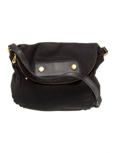 Pre-owned Marc By Marc Jacobs Nylon Crossbody Bag In Black