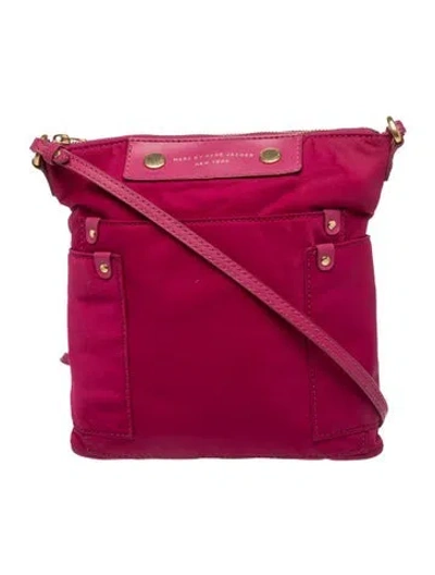 Pre-owned Marc By Marc Jacobs Nylon Crossbody Bag In Pink