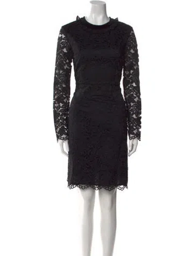 Pre-owned Marc By Marc Jacobs Nylon Mini Dress W/ Tags In Black