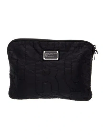 Pre-owned Marc By Marc Jacobs Nylon Portfolio In Black