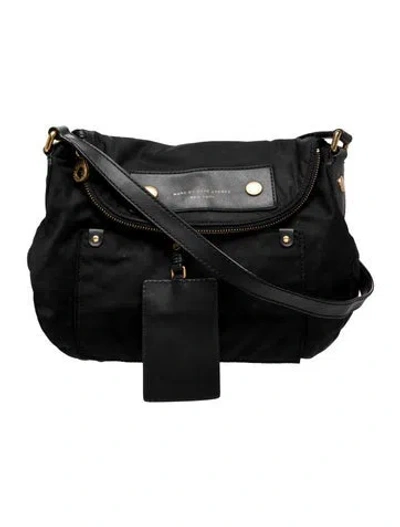 Pre-owned Marc By Marc Jacobs Nylon Shoulder Bag In Black