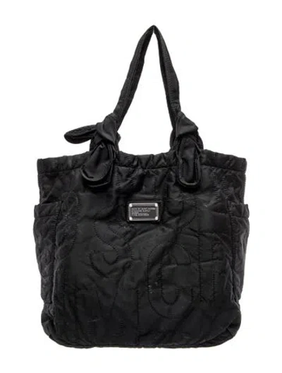 Pre-owned Marc By Marc Jacobs Nylon Shoulder Bag In Black