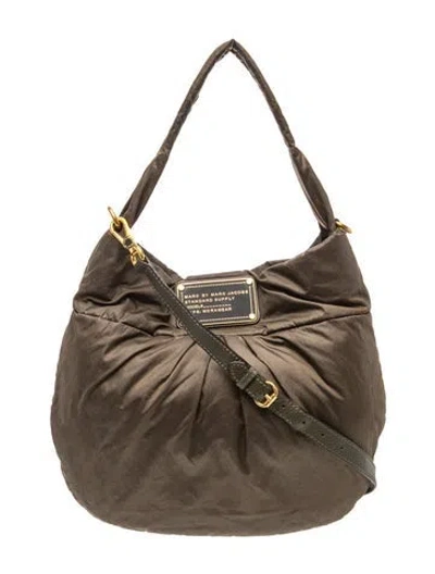 Pre-owned Marc By Marc Jacobs Nylon Shoulder Bag In Brown