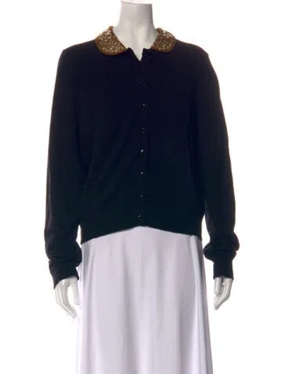 Pre-owned Marc By Marc Jacobs Nylon Sweater In Black