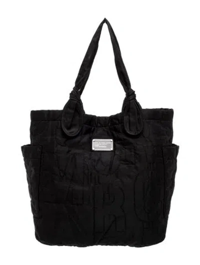 Pre-owned Marc By Marc Jacobs Nylon Tote In Black