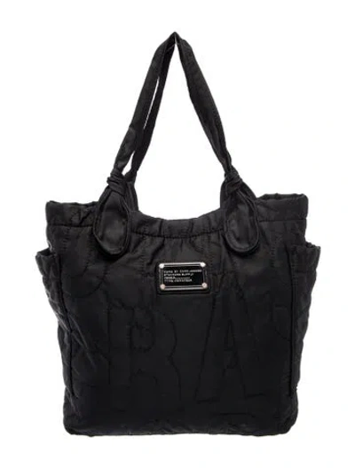 Pre-owned Marc By Marc Jacobs Nylon Tote In Black