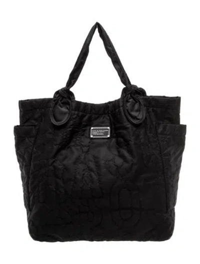 Pre-owned Marc By Marc Jacobs Nylon Tote In Black