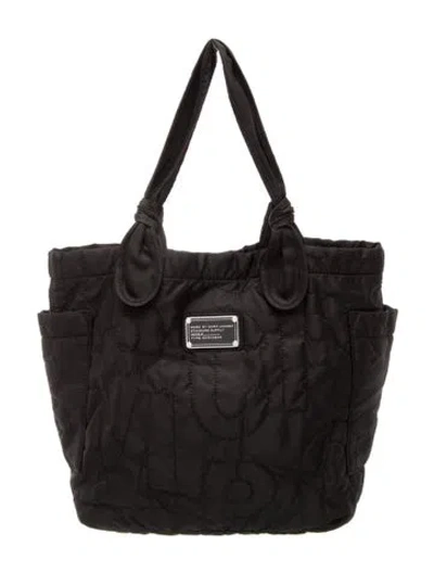 Pre-owned Marc By Marc Jacobs Nylon Tote In Black
