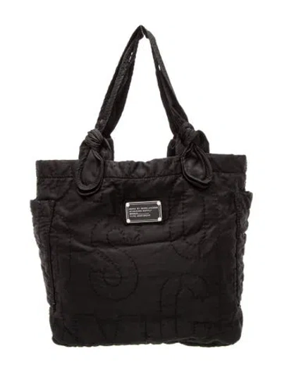 Pre-owned Marc By Marc Jacobs Nylon Tote In Black