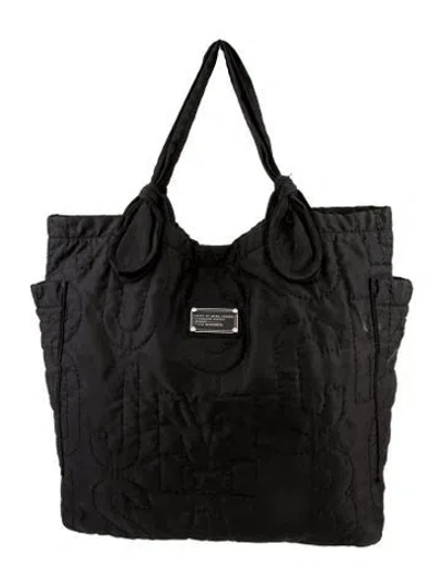 Pre-owned Marc By Marc Jacobs Nylon Tote In Black