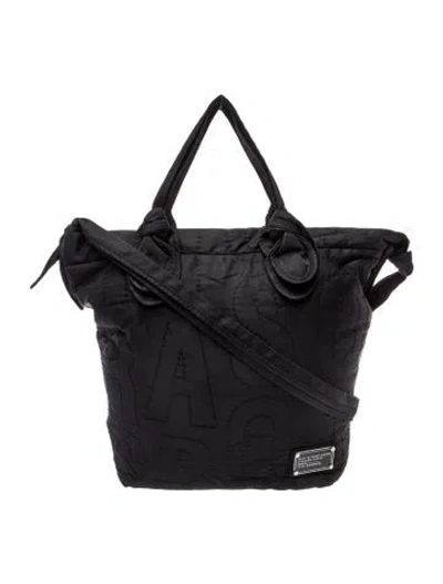 Pre-owned Marc By Marc Jacobs Nylon Tote In Black