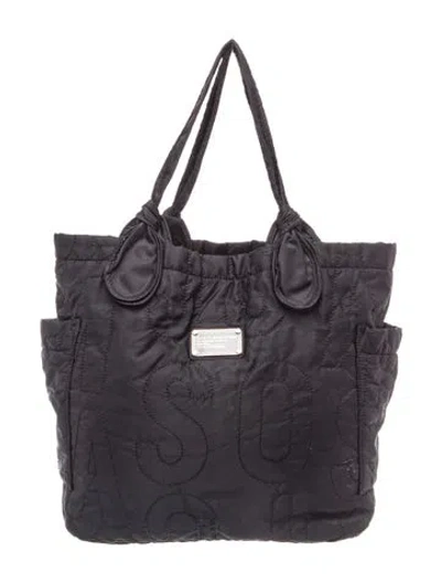Pre-owned Marc By Marc Jacobs Nylon Tote In Black
