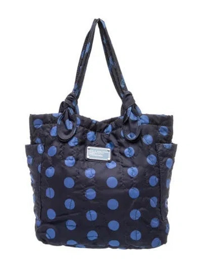 Pre-owned Marc By Marc Jacobs Nylon Tote In Blue