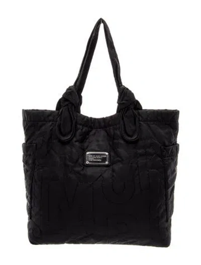 Pre-owned Marc By Marc Jacobs Nylon Tote In Blue