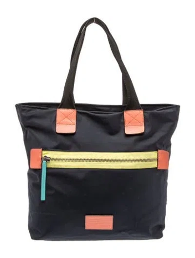 Pre-owned Marc By Marc Jacobs Nylon Tote In Blue