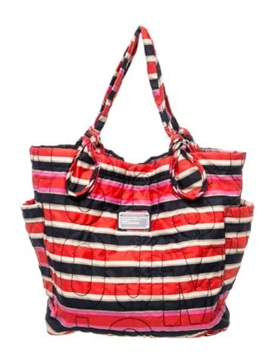 Pre-owned Marc By Marc Jacobs Nylon Tote In Multi