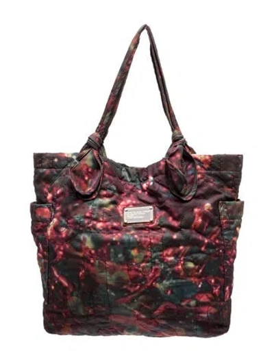 Pre-owned Marc By Marc Jacobs Nylon Tote In Multicolor