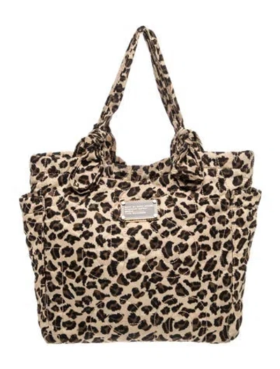 Pre-owned Marc By Marc Jacobs Nylon Tote In Neutrals