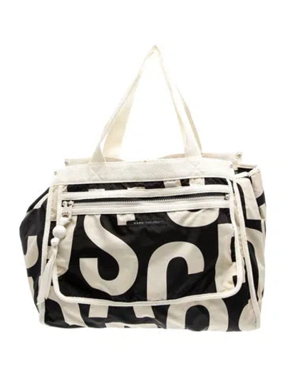 Pre-owned Marc By Marc Jacobs Nylon Tote In Neutrals