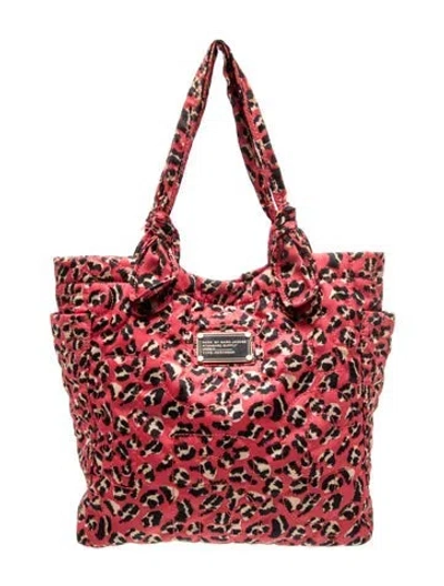 Pre-owned Marc By Marc Jacobs Nylon Tote In Pink