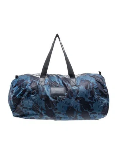 Pre-owned Marc By Marc Jacobs Nylon Weekender Bag In Blue